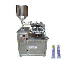 Factory price semi automatic plastic tube filling sealing machine for cream honey jam butter milk yogurt  soft tube filler